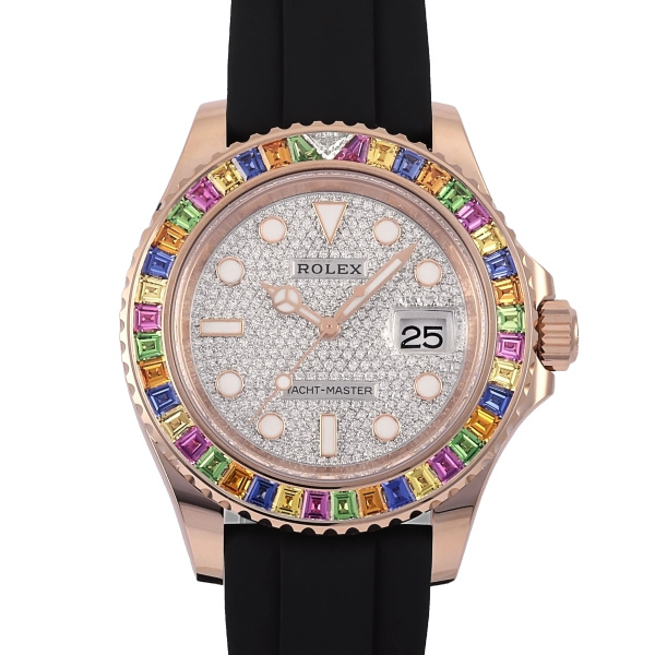 rolex yachtmaster Rolex Yacht master 40 candy Pave Diamond 116695sats