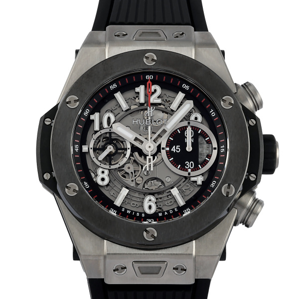hublot bigbang ウブロ ビッグバン ウニコ チタニウム セラミック 411.nm.1170.rx