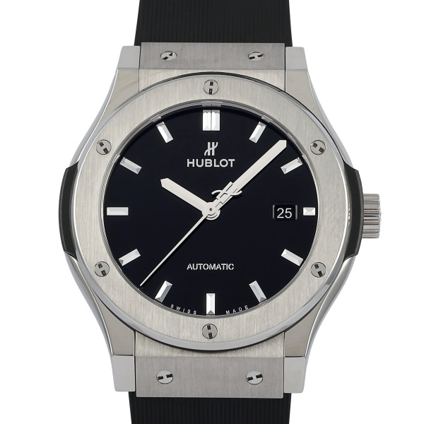 hublot classicfusion ウブロ クラシックフュージョン クラシック・フュージョン チタニウム ブラックシャイニー 日本限定 542.nx.1270.rx