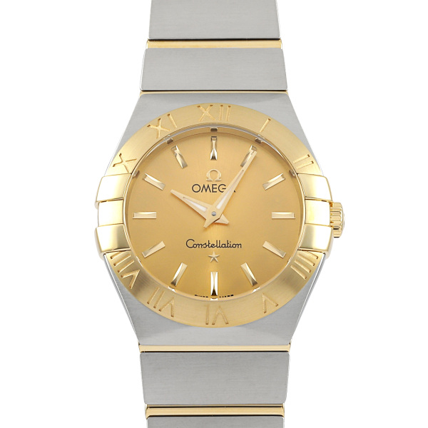 omega constellation オメガ コンステレーション クォーツ 27MM 123.20.27.60.08.001
