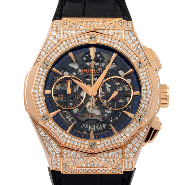 Hublot クロノグラフ腕時計　ジャンク品 中古] ウブロ クラシックフュージョン アエロ・フュージョン
