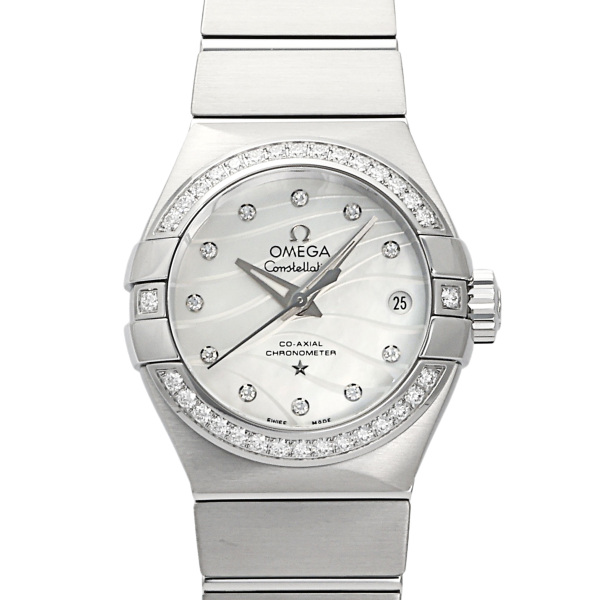 omega constellation オメガ コンステレーション コーアクシャル クロノメーター 27MM 123.15.27.20.55.002