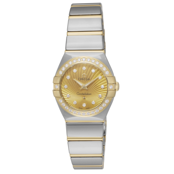 omega constellation オメガ コンステレーション クォーツ 24MM 123.25.24.60.58.002