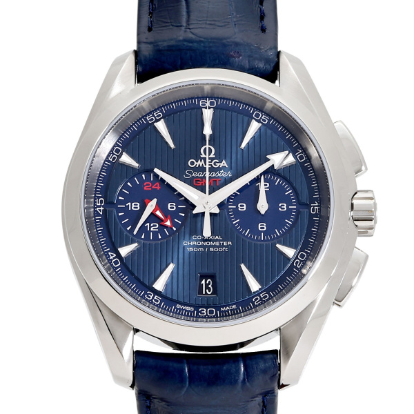 omega seamaster OMEGA Seamaster Aqua Terra 150M Coaxial Chronometer GMT Chronograph 43MM 231.13.43.52.03.001
