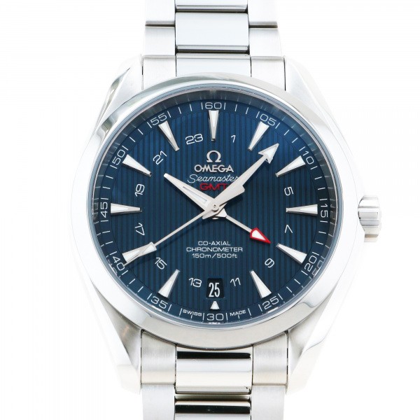 オメガ OMEGA シーマスター アクアテラ 150M コーアクシャル クロノメーター GMT 43MM 231.10.43.22.03.001 ブルー文字盤 新品 腕時計 メンズ