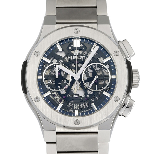 hublot classicfusion ウブロ クラシックフュージョン アエロフュージョン クロノグラフ チタニウム ブレスレット 528.nx.0170.nx