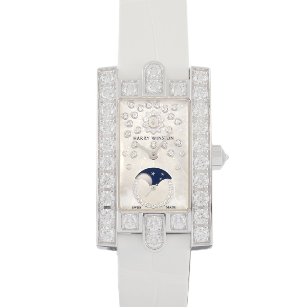 harrywinston avenue ハリー・ウィンストン アヴェニュー クラシック ムーンフェイズ aveqmp21ww008