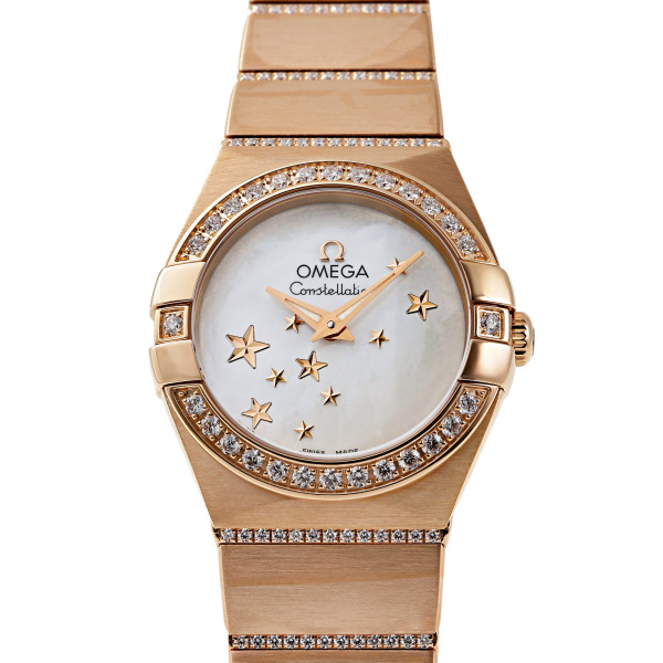 omega constellation オメガ コンステレーション スター ブルー 24MM 123.55.24.60.05.004