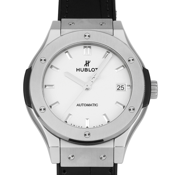 hublot classicfusion ウブロ クラシックフュージョン チタニウム オパリン 565.nx.2611.lr