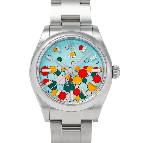 rolex oysterperpetual ロレックス オイスターパーペチュアル 31 ターコイズブルー セレブレーションモチーフ 277200