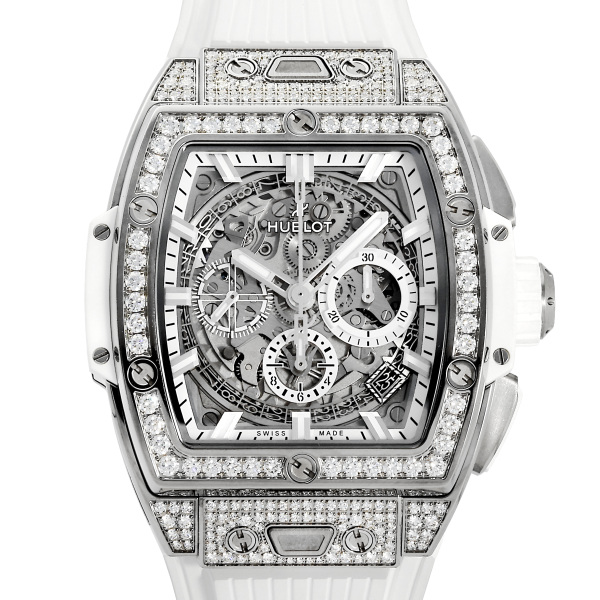 hublot spiritofbigbang ウブロ スピリット・オブ・ビッグバン チタニウム ホワイト パヴェ 642.ne.2010.rw.1604