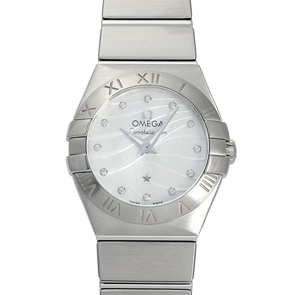 omega constellation オメガ コンステレーション クォーツ 24MM 123.10.24.60.55.003