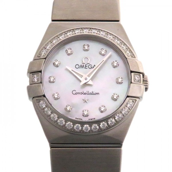 omega constellation オメガ コンステレーション クォーツ 24MM 123.15.24.60.55.001