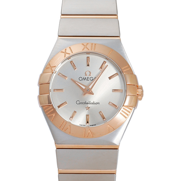 omega constellation オメガ コンステレーション クォーツ 27MM 123.20.27.60.02.001