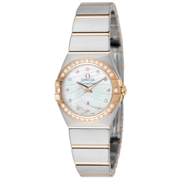 omega constellation オメガ コンステレーション クォーツ 24MM 123.25.24.60.55.012