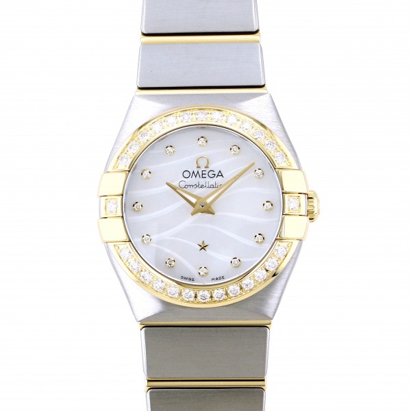 omega constellation オメガ コンステレーション クォーツ 24 MM 123.25.24.60.55.011