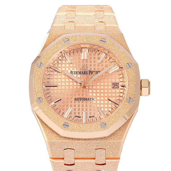 audemarspiguet royaloak オーデマ・ピゲ ロイヤルオーク フロステッドゴールド オートマティック 15454or.gg.1259or.03