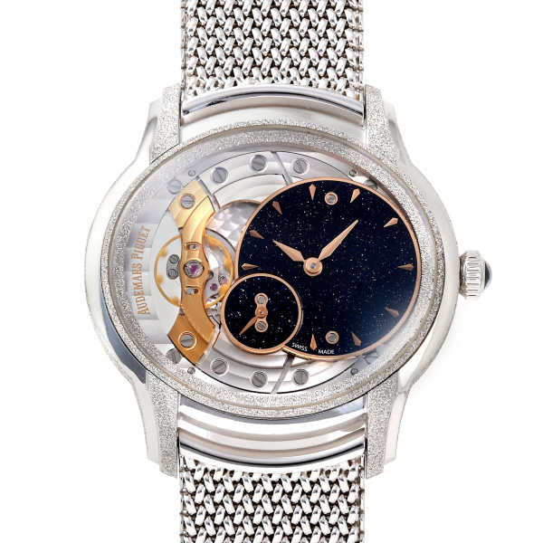 audemarspiguet millenary オーデマ・ピゲ ミレネリー フロステッドゴールド アベンチュリンダイヤル 77244bc.gg.1272bc.01