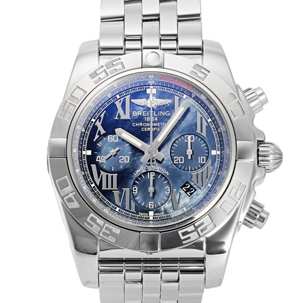 breitling chronomat ブライトリング クロノマット 44 ブルーマザーオブパール 日本限定400本 ab011116x/be67