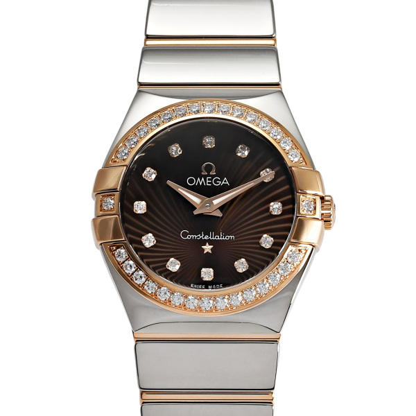 omega constellation オメガ コンステレーション クォーツ 27MM 123.25.27.60.63.002