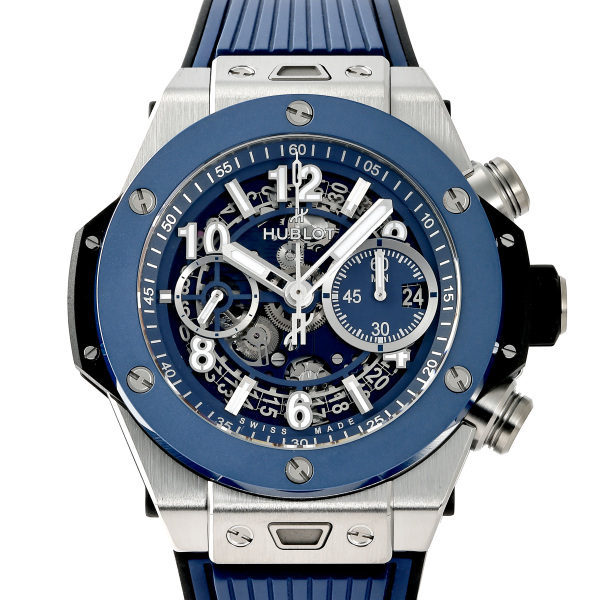 hublot bigbang ウブロ ビッグバン ウニコ チタニウム ブルーセラミック 421.nl.5170.rx