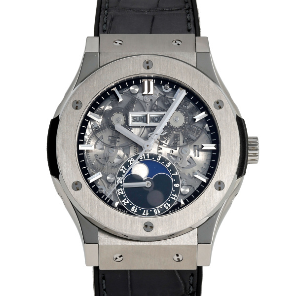 hublot classicfusion ウブロ クラシックフュージョン アエロフュージョン ムーンフェイズ チタニウム 517.nx.0170.lr