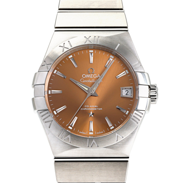 オメガ OMEGA コンステレーション コーアクシャル 38 MM 123.10.38.21.10.001 ブロンズ文字盤 新品 腕時計 メンズ