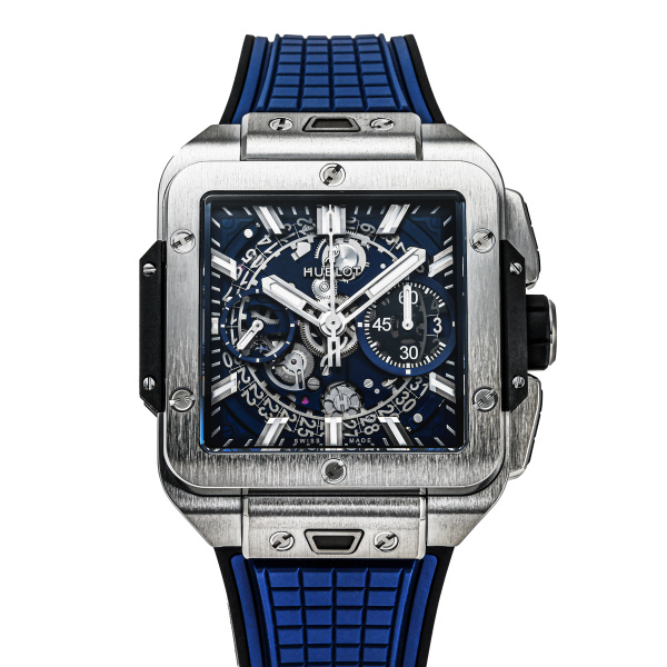 hublot squarebangunico HUBLOT Square Banunico Titanium blue 821.nx.5170.rx