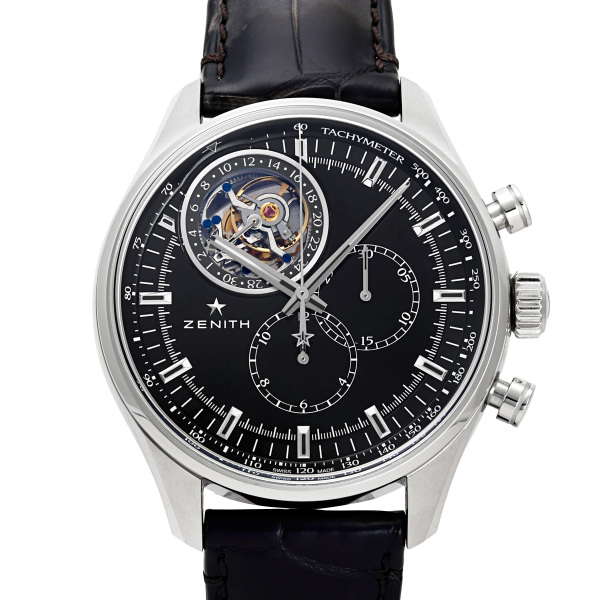 zenith el primero ゼニス エル・プリメロ トゥールビヨン クロノグラフ 03.2280.4035/21.c714