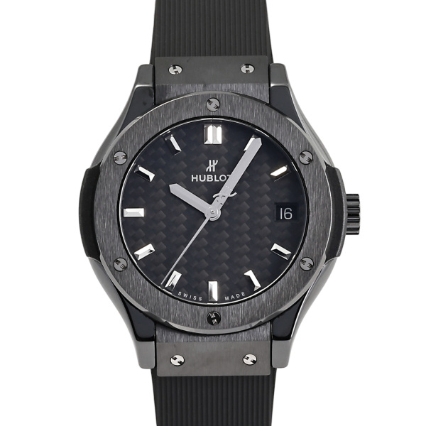 【新品未使用】HUBLOT ウブロ 腕時計 ラバーベルト　レディース HUBLOT ウブロ 腕時計 女性用 CLASSIC FUSION クラシック