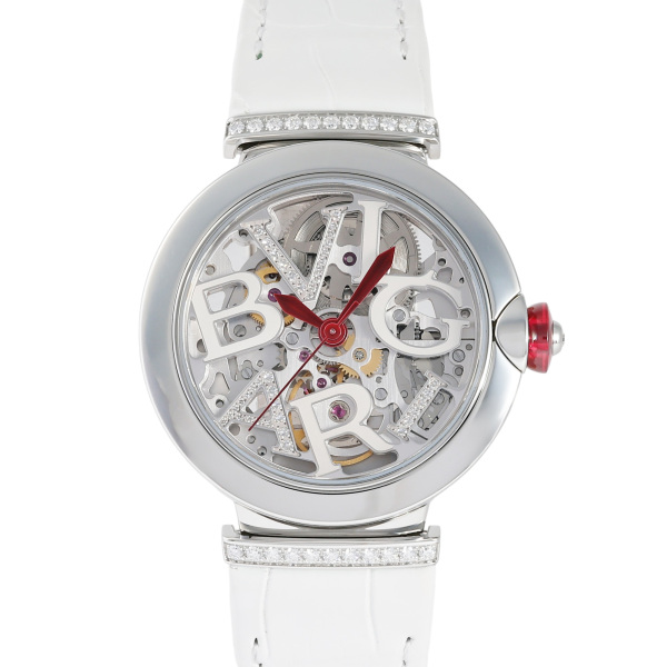 bvlgari lvcea ブルガリ ルチェア スケルトン ネーヴェ 日本限定150本 103685