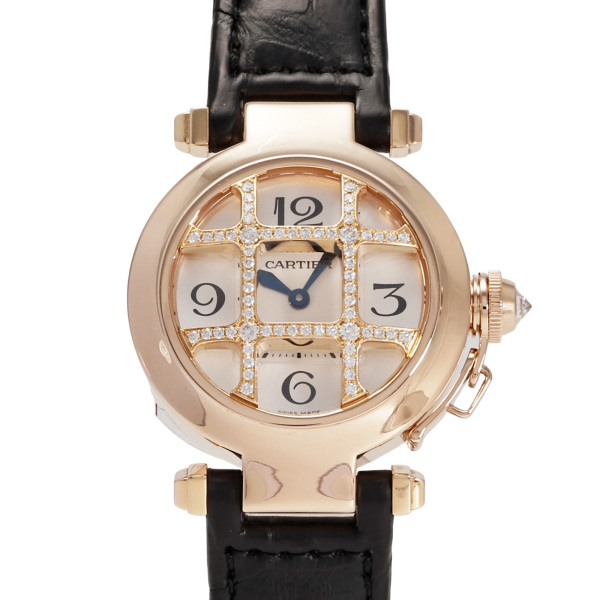 cartier pasha カルティエ パシャ 32 MM グリッド wj11951g