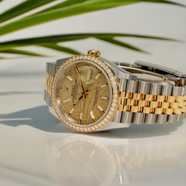 rolex datejust ロレックス デイトジャスト 36 パームモチーフ 126283rbr