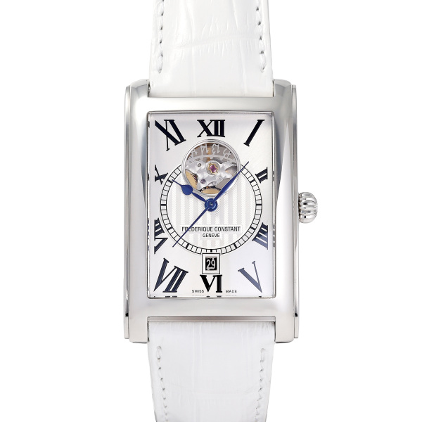 Frédérique Constant classicscarree Frederique Constant Classics Carree Heartbeat Date automatic fc-315msb4c26-w