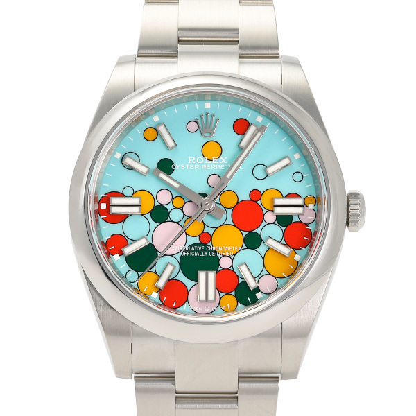 rolex oysterperpetual ロレックス オイスターパーペチュアル 41 セレブレーションモチーフ 124300