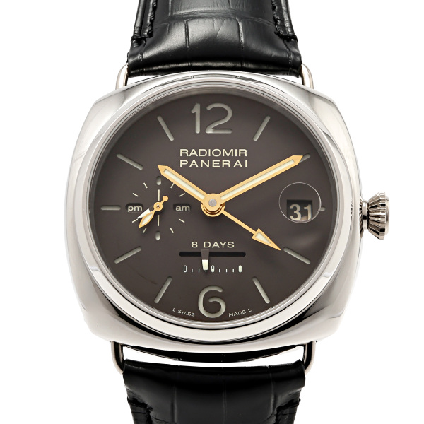 panerai radiomir パネライ ラジオミール 8デイズ GMT プラチナ 世界限定250本 pam00201