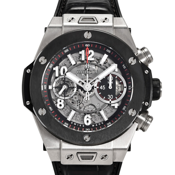 hublot bigbang ウブロ ビッグバン ウニコ チタニウムセラミック 411.nm.1170.rx