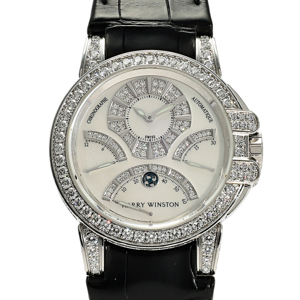 harrywinston ocean ハリー・ウィンストン オーシャン トリレトロ クロノグラフ 400/mcra44wl.md/d3.1