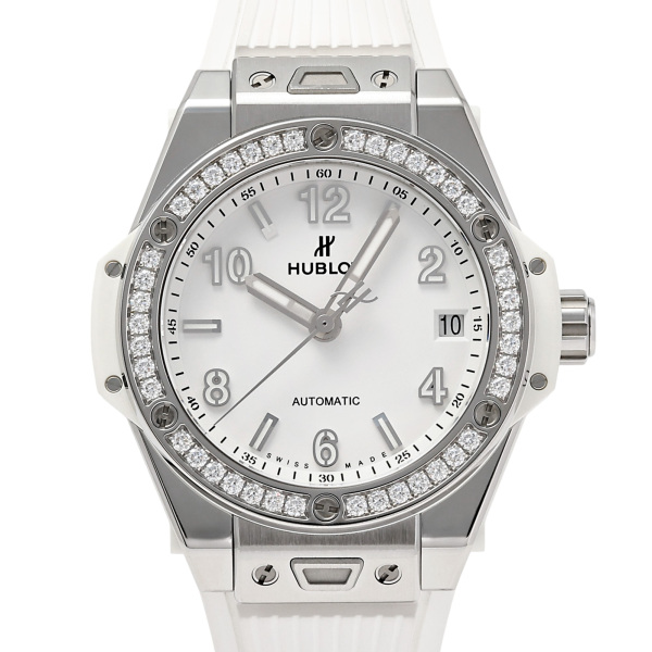 hublot bigbang ウブロ ビッグバン ワンクリック スチールホワイトダイヤモンド 465.se.2010.rw.1204