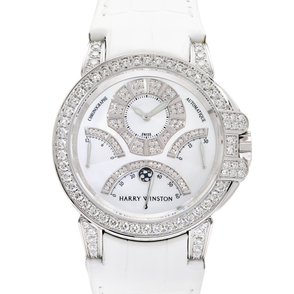 harrywinston ocean ハリー・ウィンストン オーシャン トリレトログラード クロノグラフ oceact44ww002