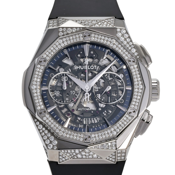 hublot classicfusion ウブロ クラシックフュージョン アエロフュージョン オーリンスキーチタニウム オルタナティヴパヴェ 525.nx.0170.rx.1804.orl18