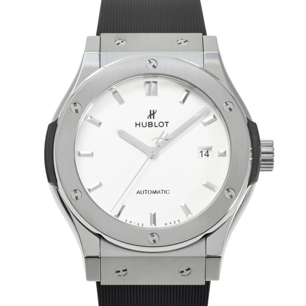hublot classicfusion ウブロ クラシックフュージョン チタニウム オパリン 542.nx.2611.rx
