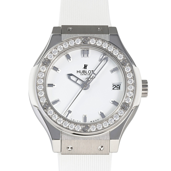hublot classicfusion ウブロ クラシックフュージョン チタニウム ホワイト ダイヤモンド 581.ne.2010.rw.1104