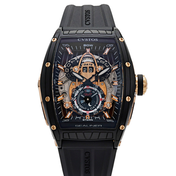 cvstos other クストス チャレンジ シーライナー GMT 世界限定20本 cvt-sea-gmt-cp5n-bst