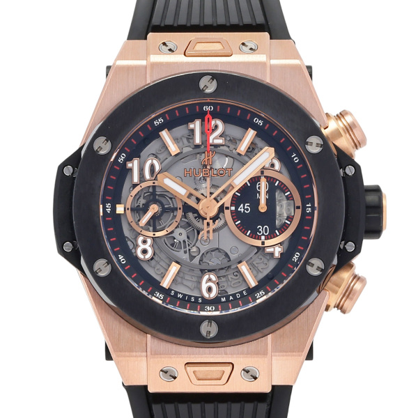 hublot bigbang ウブロ ビッグバン ウニコ キングゴールド セラミック 411.om.1180.rx