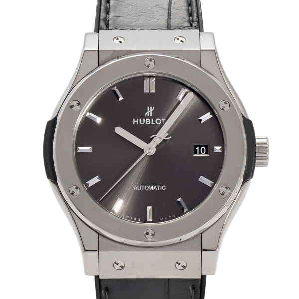 hublot classicfusion ウブロ クラシックフュージョン チタニウム レーシンググレー 542.nx.7071.lr