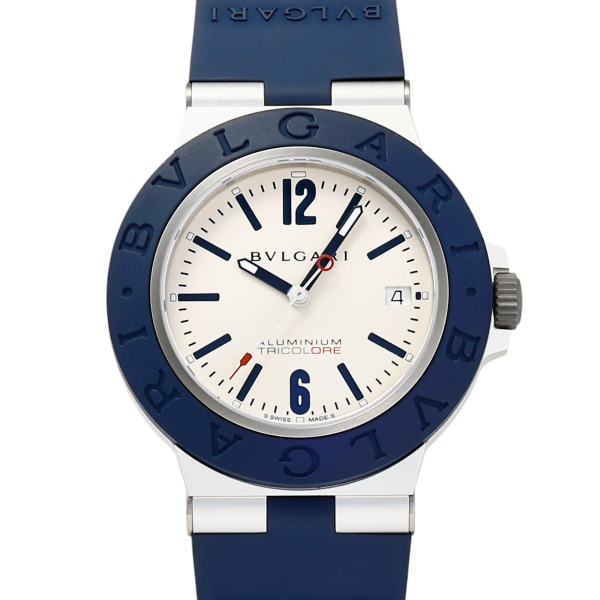 bvlgari aluminium ブルガリ アルミニウム トリコロール 世界限定1000本 103514