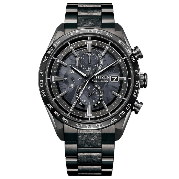citizen attesa シチズン アテッサ ACT Line ブラックチタンシリーズ HAKUTO-R コラボレーションモデル 世界限定2900本 at8287-62e