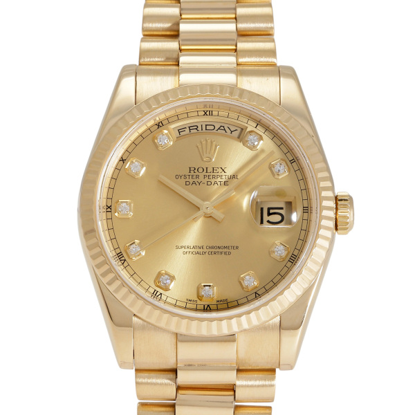 rolex daydate ロレックス デイデイト 36 118238g