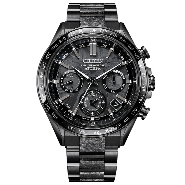 citizen attesa シチズン アテッサ ACT Line ブラックチタンシリーズ 世界限定2300本 cc4067-66e